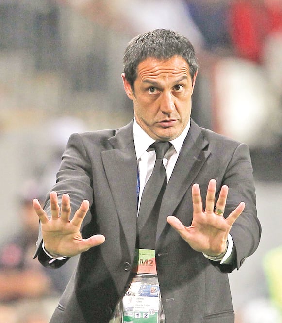 Pablo Marini, timonel de La Franja, tiene fuerte compromiso (ARCHIVO. EL UNIVERSAL)