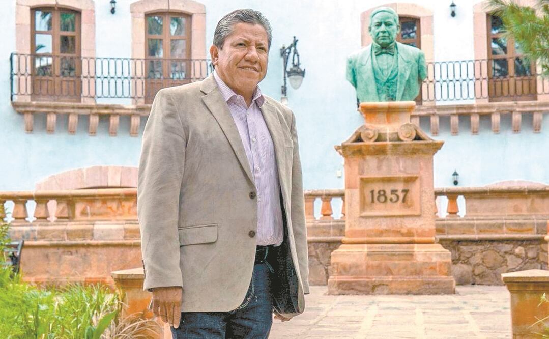 David Monreal Ávila, candidato de la coalición Juntos Haremos Historia en Zacatecas a la gubernatura. Foto: ESPECIAL