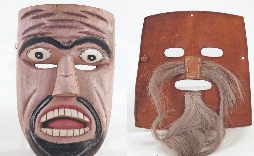 La colección Máscaras presenta
piezas de varios estados del país. Foto: de MNCP