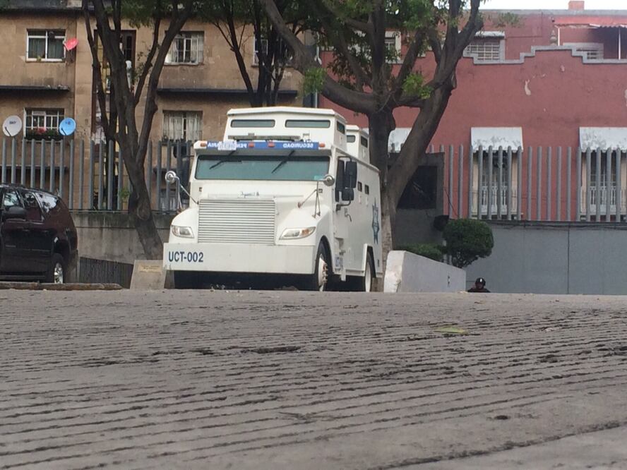 Así llegaron los detenidos a la SEIDO (Fernando Ramírez/ELUNIVERSAL)