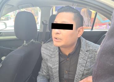 Detienen en CDMX a hombre que presuntamente vendía plazas del Gobierno de Tamaulipas