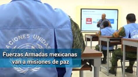 Fuerzas Armadas se incorporan a Cascos Azules