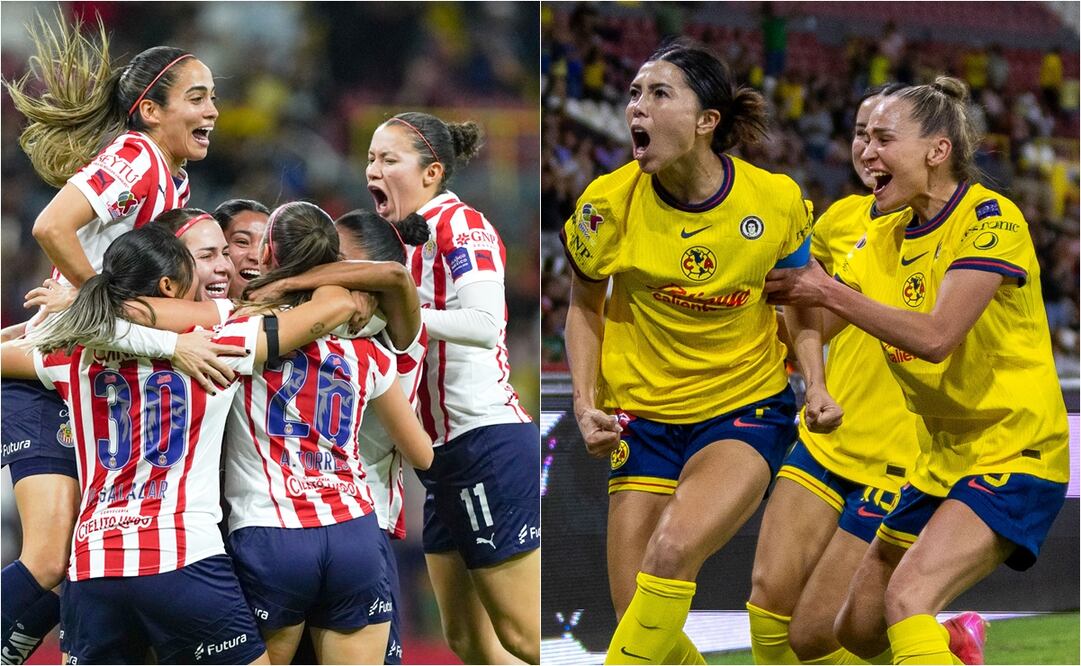 Chivas vs América, por un boleto a la Final del Apertura 2025. FOTO: ESPECIAL