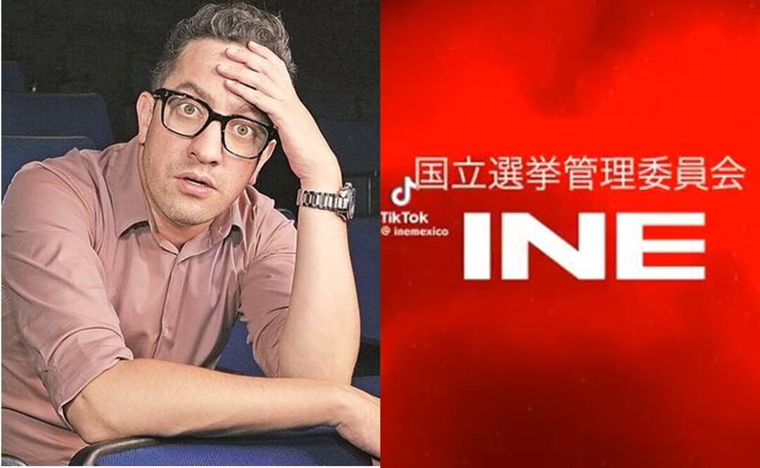 Chumel Torres reacciona a video del INE con temática de "Evangelion". Foto: Archivo / EL UNIVERSAL y captura de video