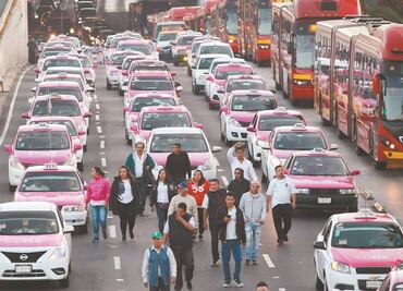 Sheinbaum buscará diálogo con taxistas