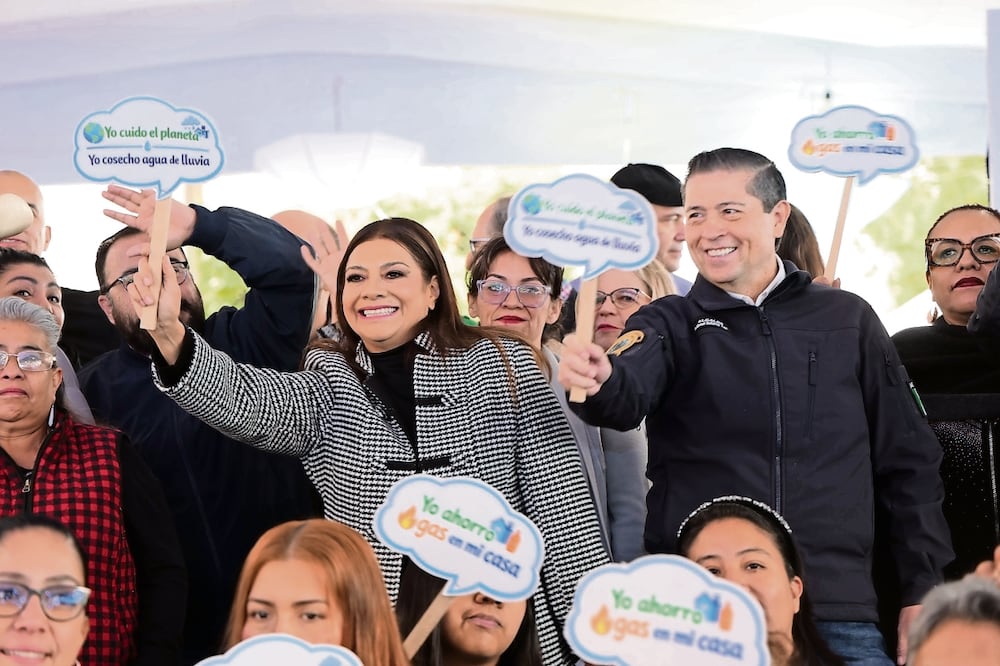 Clara Brugada encabezó una jornad a dominical del programa Casa por Casa en Coyoacán. Foto: Especial