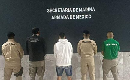 Detienen a un colombiano en el AICM; es acusado de presunta trata de personas