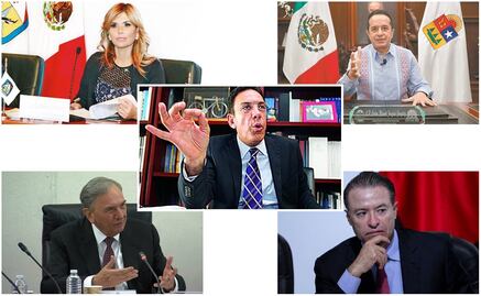 Cinco exgobernadores obtienen embajada o consulado tras renunciar a su partido