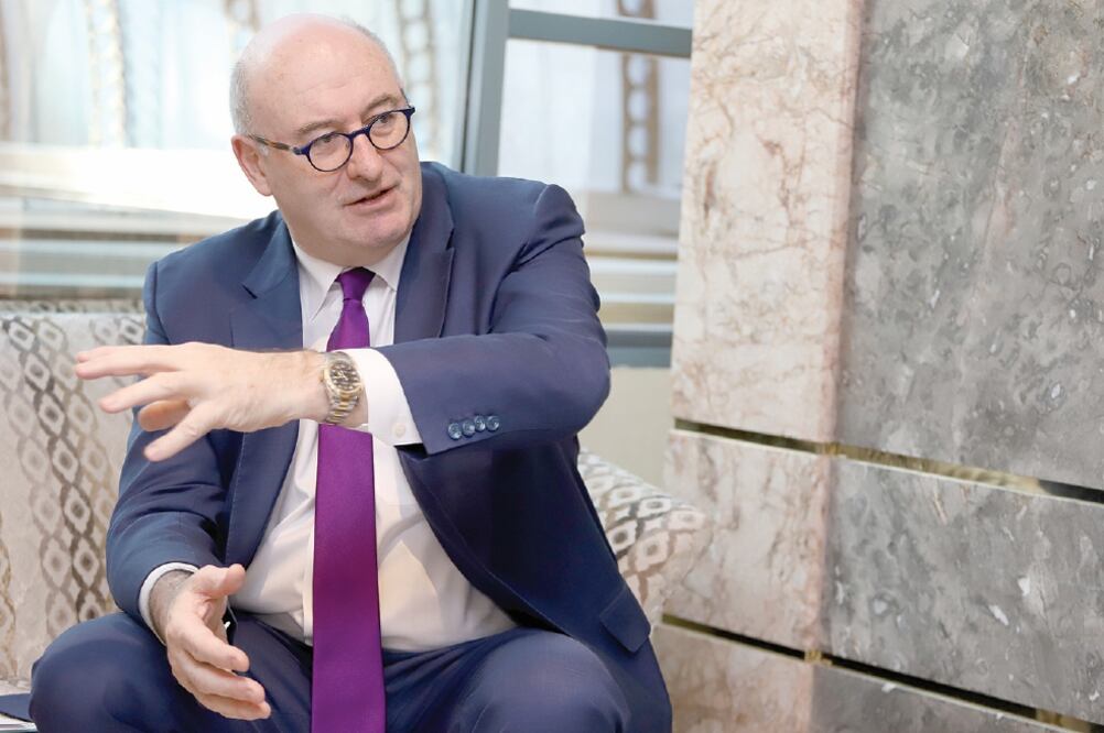 Phil Hogan, comisario europeo de Agricultura, aseguró que en abril de 2019 puede cerrarse la renegociación del TLCUEM y firmarse a fines de ese año (EL UNIVERSAL)