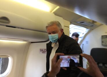 AMLO viaja a Culiacán; supervisará obras y programas del bienestar en el "Triángulo Dorado"