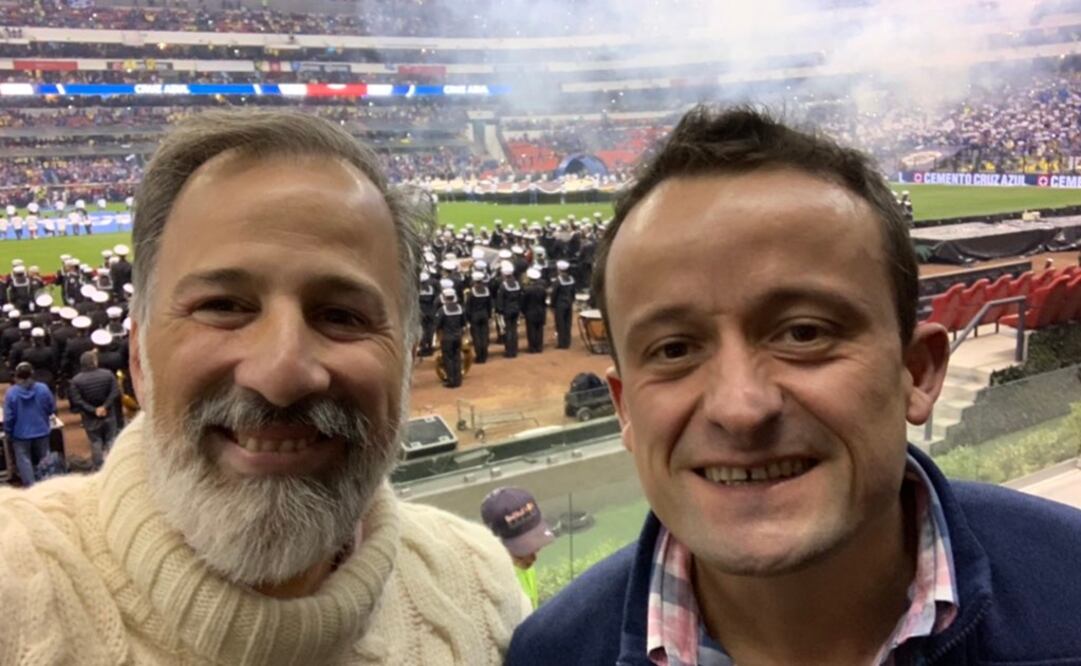 José Antonio Meade y Mikel Arriola (Foto tomada de Twitter: @JoseAMeadeK)