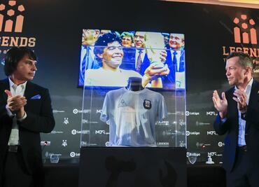 Lothar Matthäus dona a museo de futbol jersey que utilizó Maradona en la final de México 86
