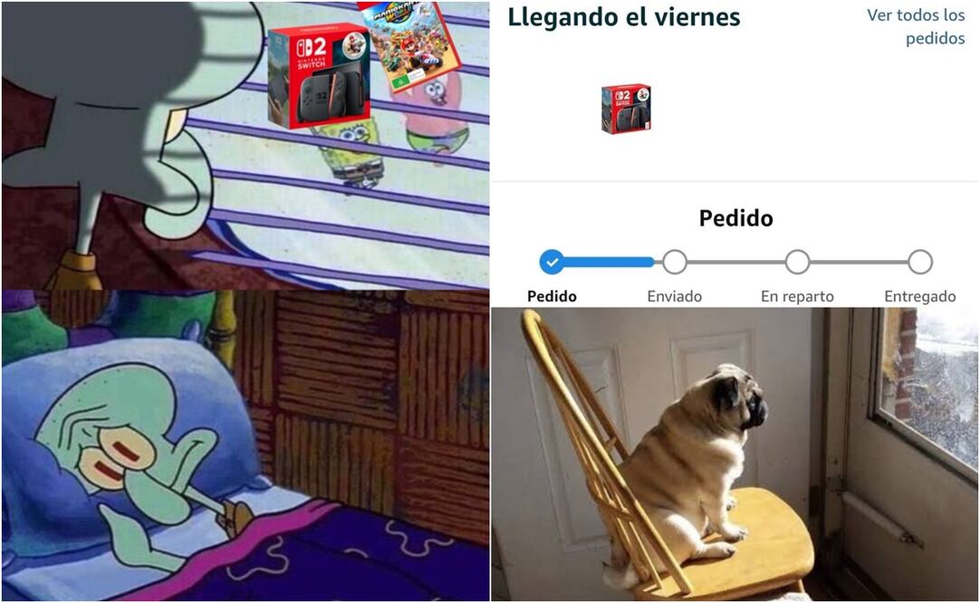 Muchos fanáticos al recibir esta noticia comenzaron a compartir y expresarse a través de memes sobre la consola, con un toque de humor a sus situaciones: A continuación te dejamos los mejores memes de X.