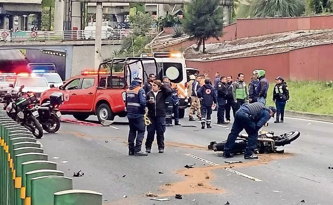 En este año, cinco de cada 10 víctimas manejaban una motocicleta, reporta la Semovi. Foto: Archivo EL UNIVERSAL