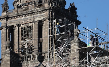 A tres años del 19S, la Catedral Metropolitana tiene un avance del 8% en los trabajos de restauración 