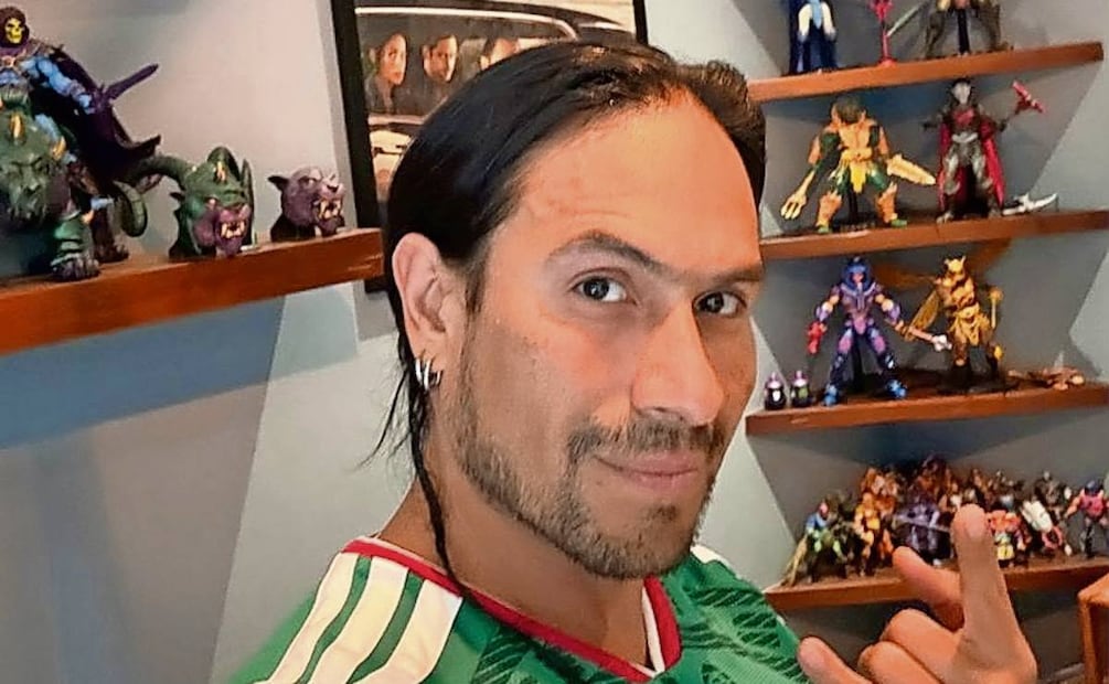 Desde su casa, Horacio García Rojas
sintió la pasión con cada gol. Foto: Instagram y Cortesía