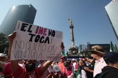 #EnVivo: Ciudadanos marchan en defensa del INE