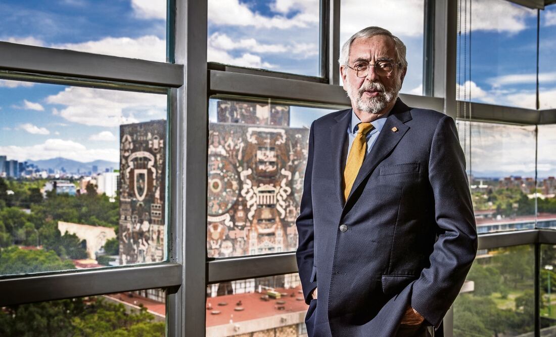 Entrevista Enrique Graue Wiechers, rector de la Universidad Nacional Autónoma de México. Foto: Germán Espinosa | El Universal
