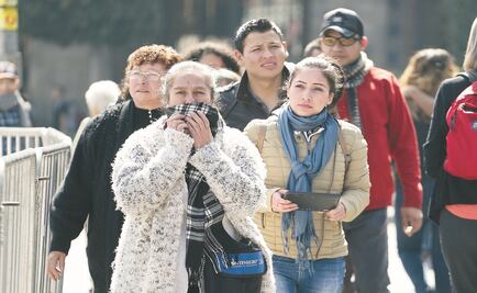 Alertan por descenso de temperaturas en el país; en la CDMX llegará a 1 grado