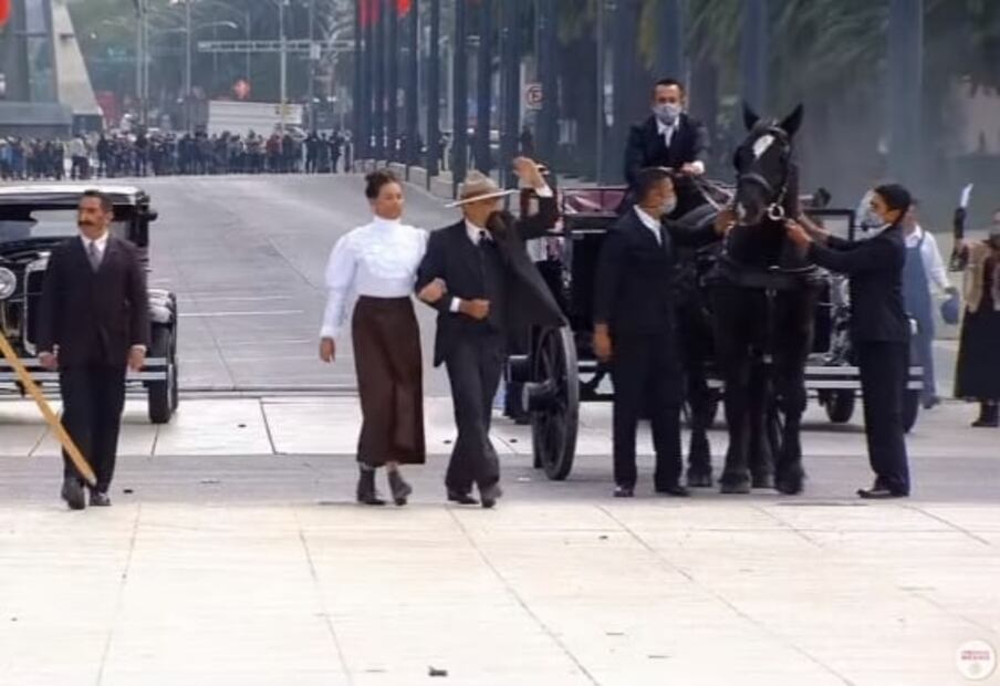 Así fue la ceremonia del 110 aniversario de la Revolución encabezada por AMLO