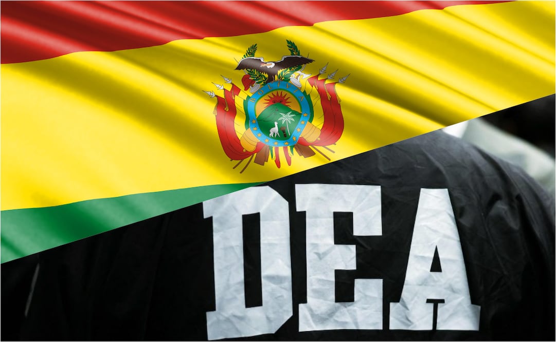 Bolivia y la DEA. Foto: Canva