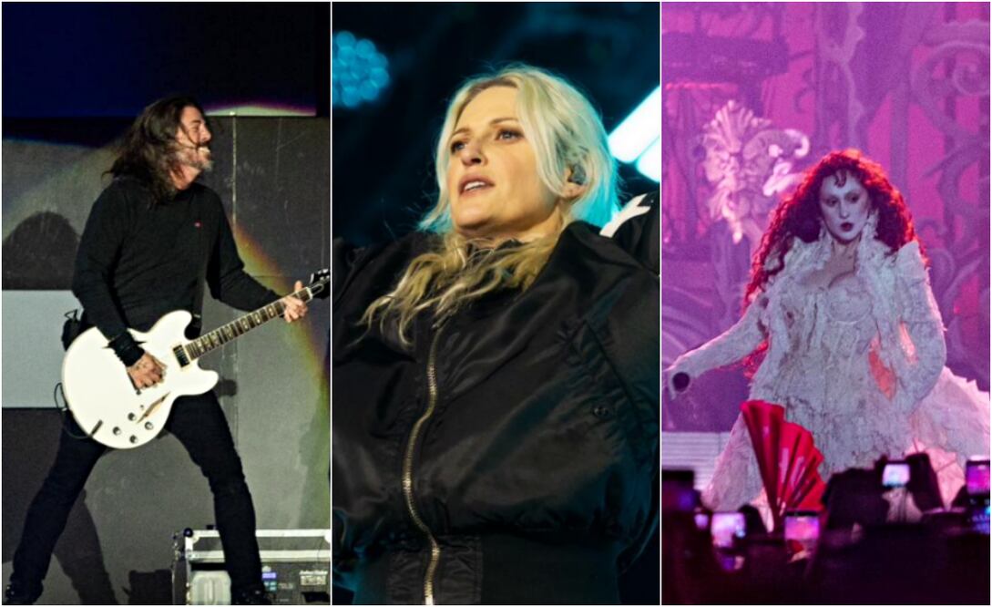 Headliners de este Corona Capital; Foo Fighters, Linkin Park y Chappell Roan.
Fotos: Hugo Salvador / EL UNIVERSAL