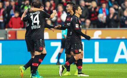 Bayer gana al Darmstadt; "Chicharito" sigue sin anotar 