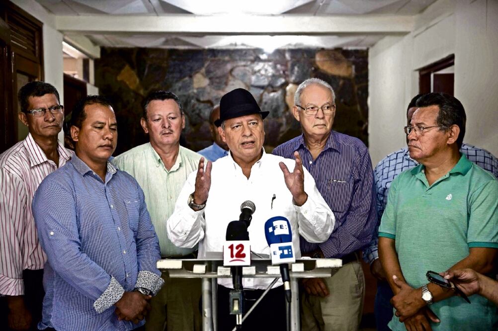 Diputados opositores nicaragüenses destituidos se pronunciaron ayer en contra de las elecciones del 6 de noviembre (JORGE TORRES. EFE)