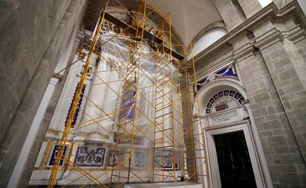 Restauran monumentos históricos en el Edo de Mex afectados por sismo