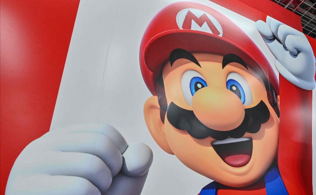 El 13 de septiembre de 2025 se conmemorará el 40.º aniversario del lanzamiento del videojuego "Super Mario Bros." de la empresa japonesa Nintendo. Foto de Richard A. Brooks / AFP.