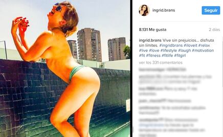 "La Reata" de Brozo publica fotos semidesnuda