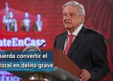 Dice AMLO que será “guardián” en elección de 2021 "para que no haya fraude"