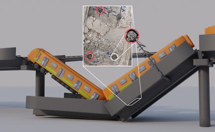 Gráfico. Pernos, falla estructural, soldaduras. Así es el peritaje de la L12