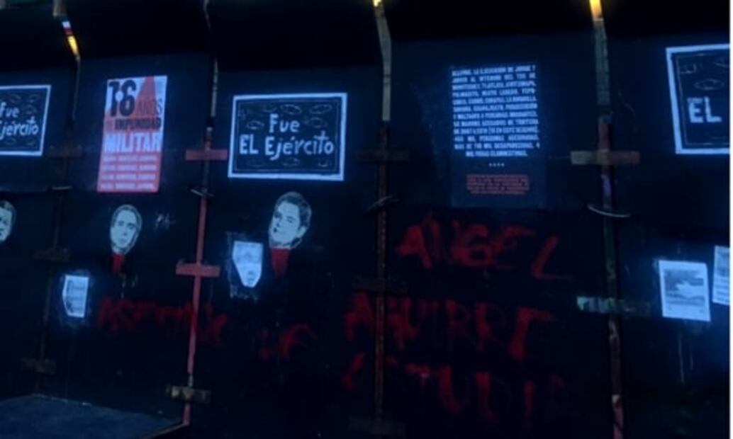 Vallas metálicas permanecen en Palacio Nacional; se prevé que sigan hasta el 2 de octubre