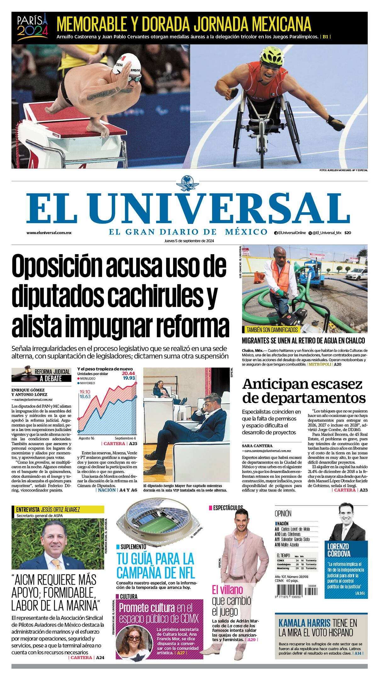 Portada impresa