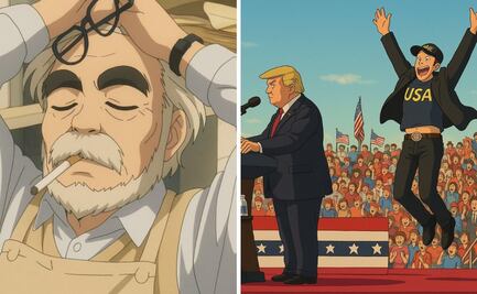 De Bukele a Trump; los mejores memes hechos al estilo Studio Ghibli con IA