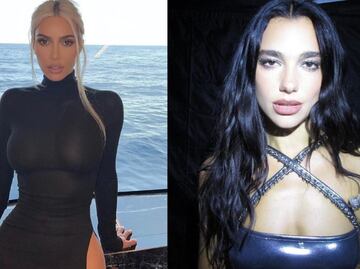Dua Lipa y Kim Kardashian desfilan para Balenciaga en la Semana de Alta Costura