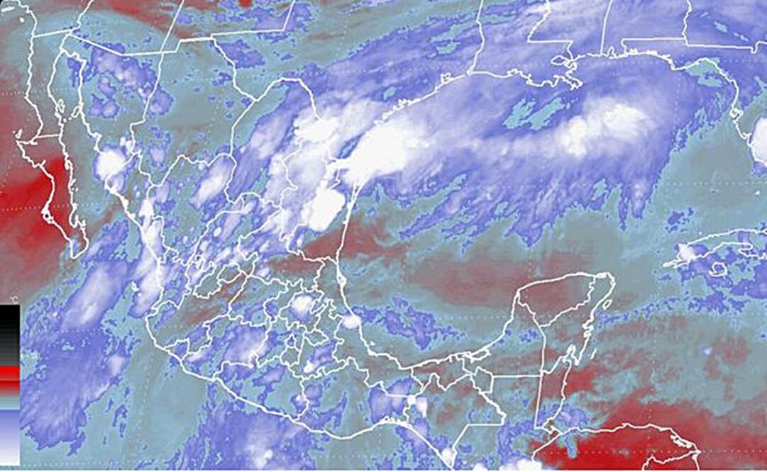 Para este fin de semana se prevén lluvias de distintas intensidades en el país./Tomada de Twitter