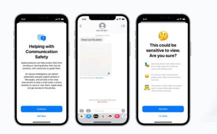 iOS difuminará imágenes de desnudos  