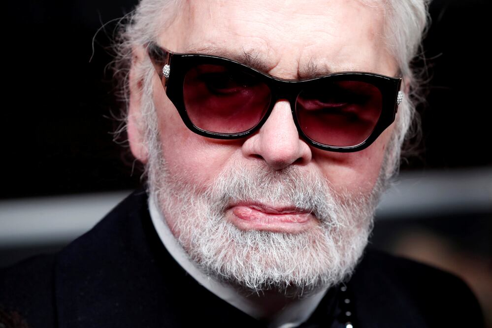 El diseñador alemán Karl Lagerfeld. Foto: Reuters