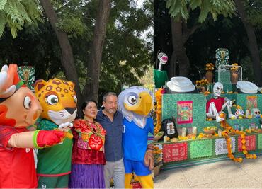 FIFA inaugura ofrenda en CDMX con las mascotas del Mundial 2026 como invitadas de lujo