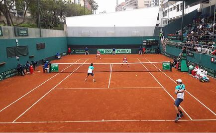 México gana en dobles en Copa Davis