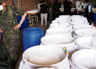 Sinaloa concentra decomisos de químicos