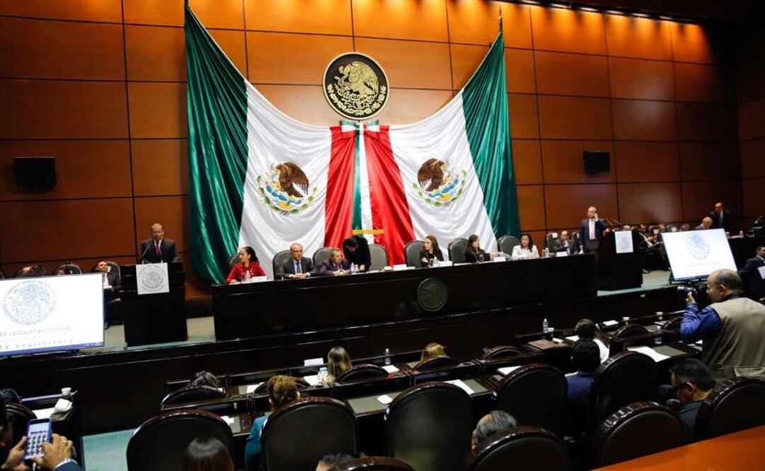 Imagen de la comparecencia de Alfonso Navarrete, tomada de sus redes sociales del titular de Segob