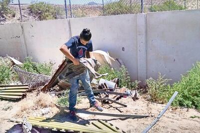 Muro en la frontera da de comer a mexicanos