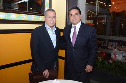 Se reúnen Silvano Aureoles y Manlio Fabio Beltrones