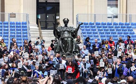 Sándwiches y barras de granola: la dieta de los manifestantes de la Universidad de Columbia