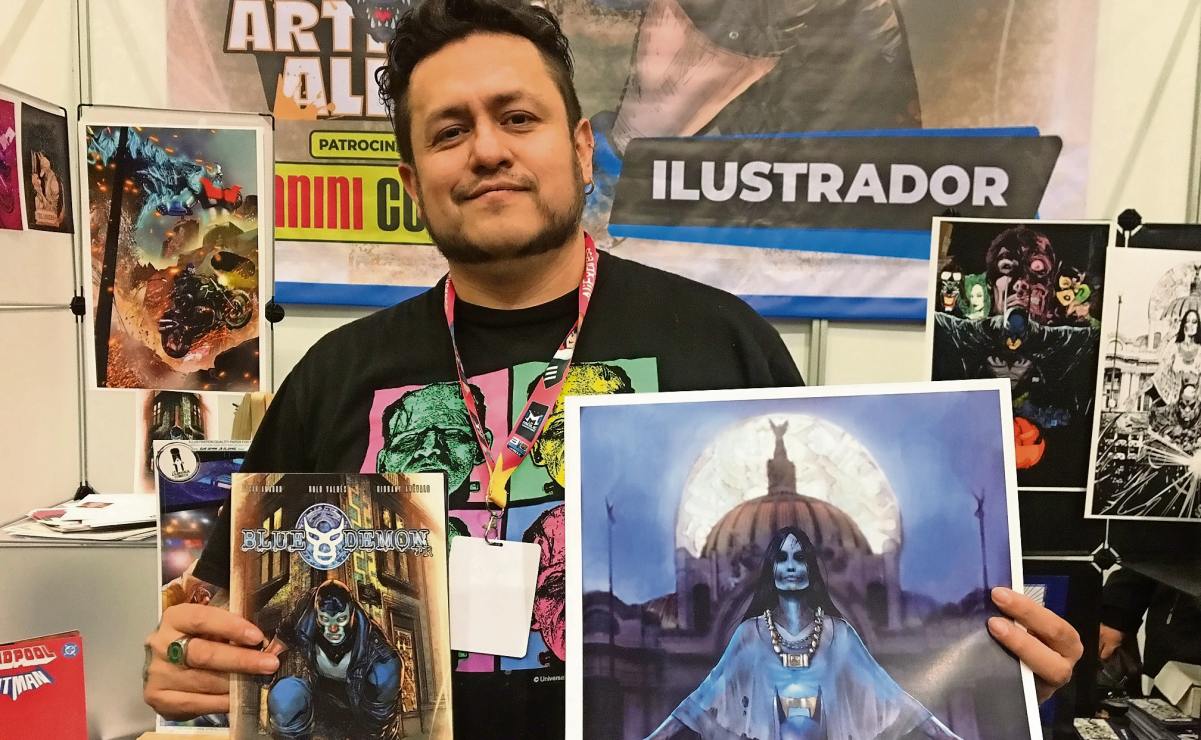 Blue Demon Jr. Launches New Augmented Reality Comic Book Series