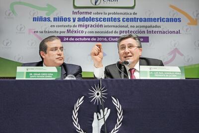 Menores migrantes en el país, en riesgo: CNDH