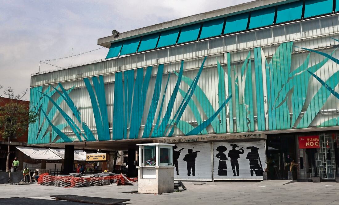 La renovación de Garibaldi inició en junio pasado. Forma parte de las cinco etapas de intervención en el Centro Histórico. Foto: Hugo Salvador | |El Universal